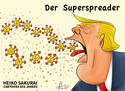 Heiko Sakurai - Cartoons des Jahres 2020: Der Superspreader