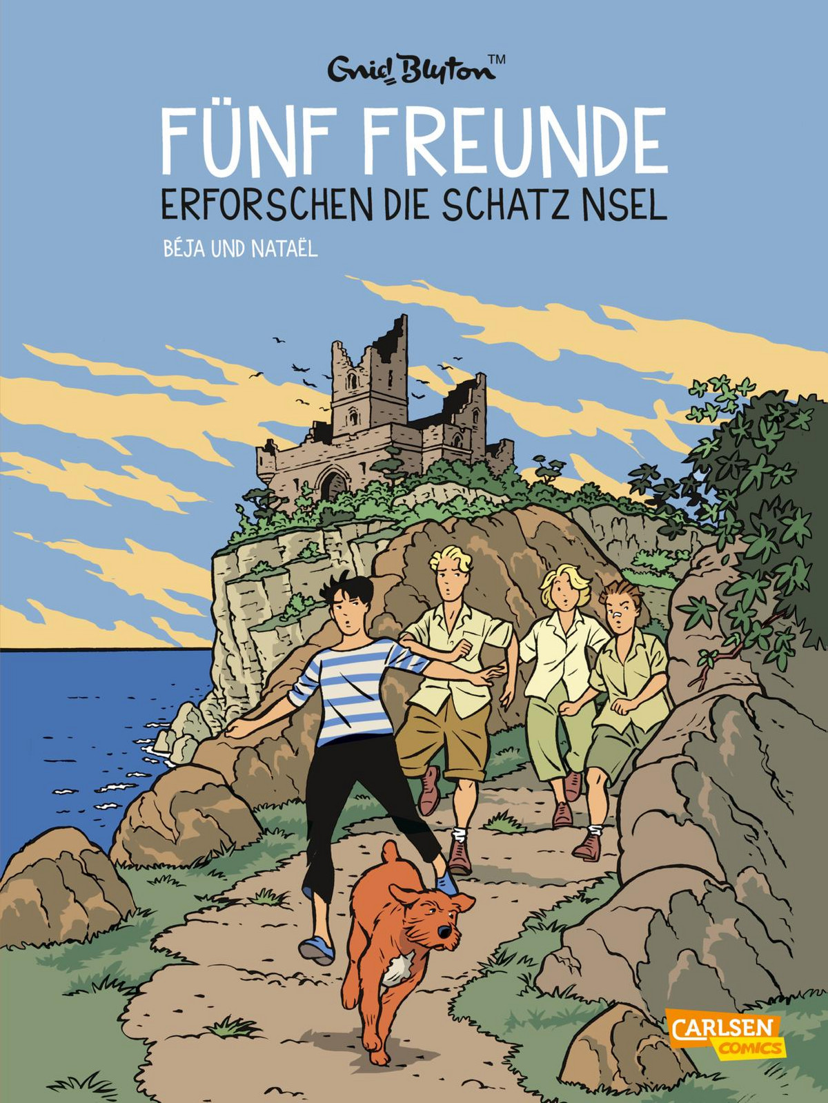 Nataël: Fünf Freunde 1: Fünf Freunde erforschen die Schatzinsel -  Comic-Couch.de