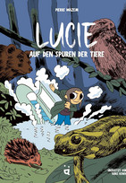 Lucie auf den Spuren der Tiere