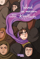 Wind in meinem Kopftuch
